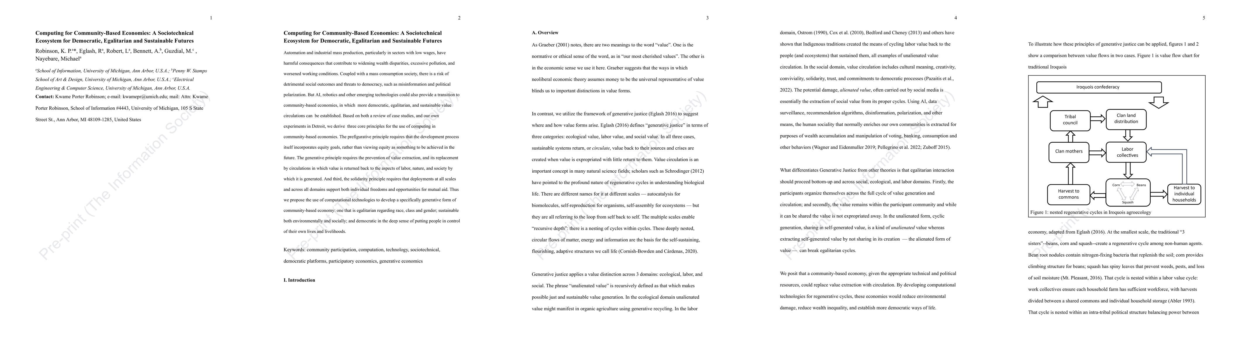 Thumbnail for Computing for Community-Based Economies: A Sociotechnical Ecosystem for
  Democratic, Egalitarian and Sustainable Futures