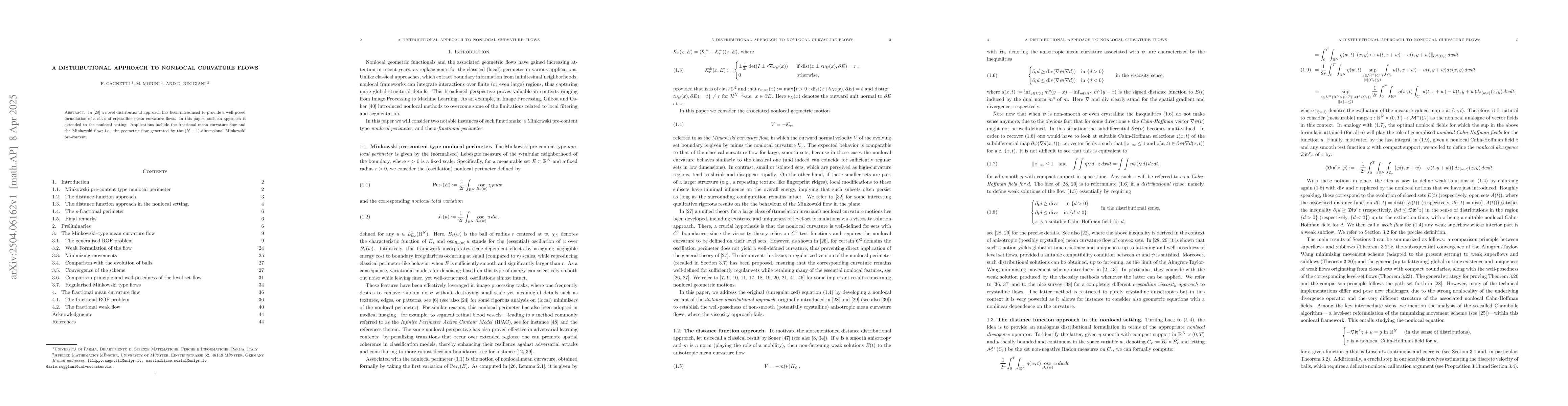 Thumbnail for A distributional approach to nonlocal curvature flows