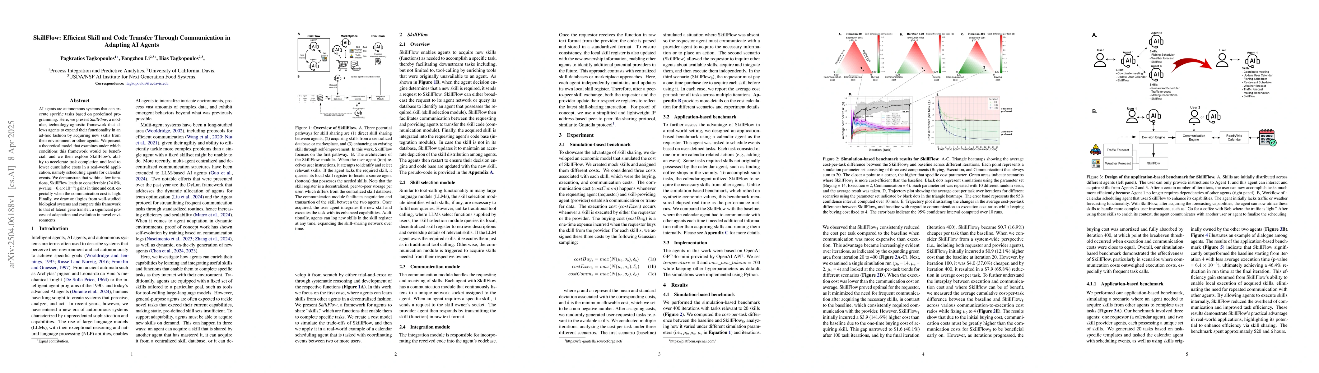 Thumbnail for SkillFlow: Efficient Skill and Code Transfer Through Communication in
  Adapting AI Agents