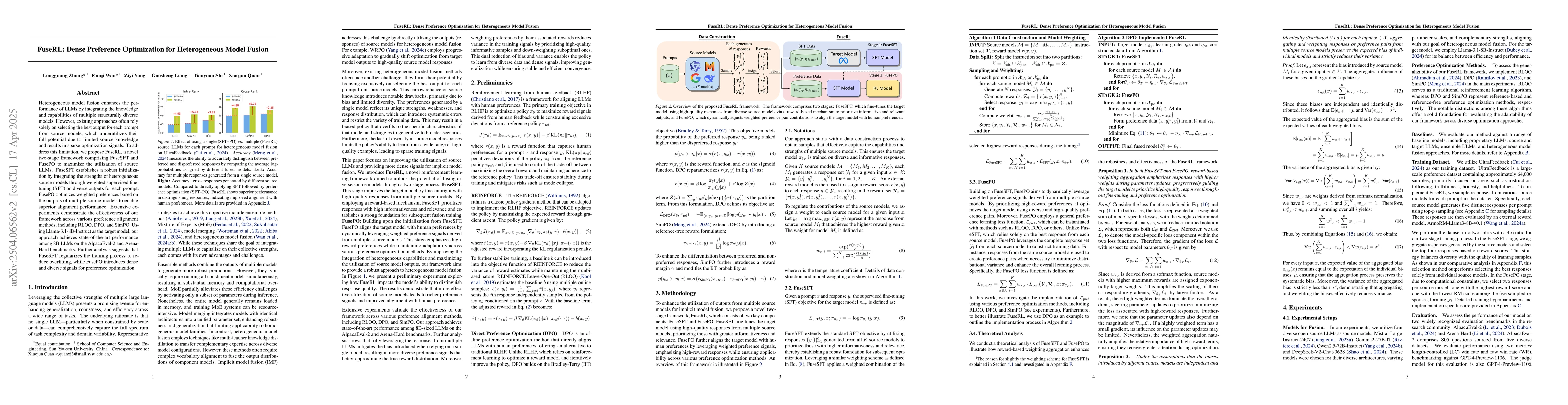 Thumbnail for FuseRL: Dense Preference Optimization for Heterogeneous Model Fusion