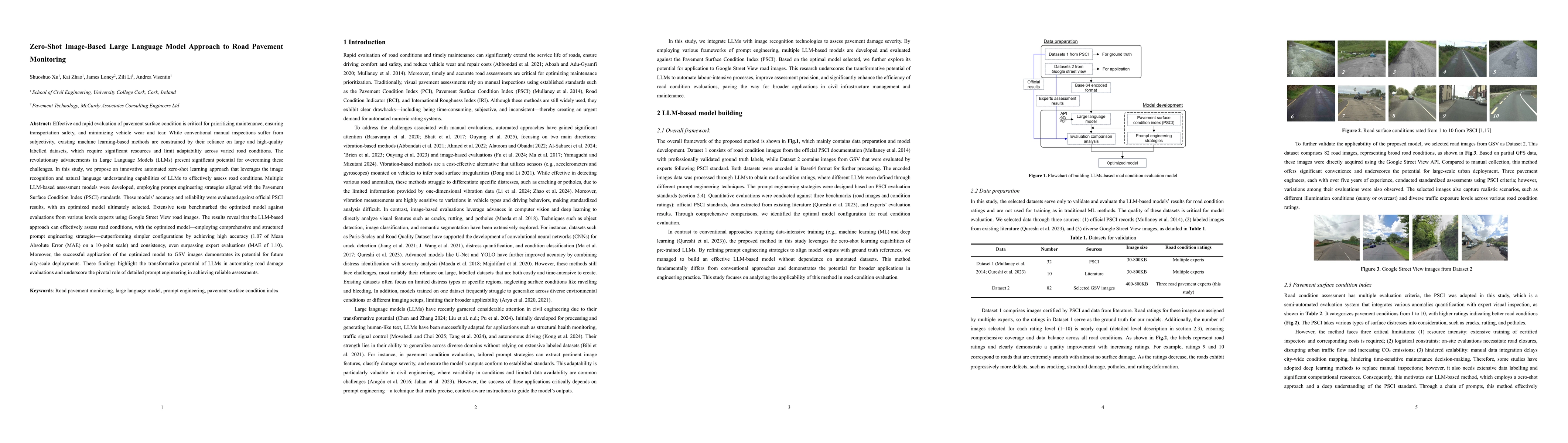Thumbnail for Zero-Shot Image-Based Large Language Model Approach to Road Pavement
  Monitoring