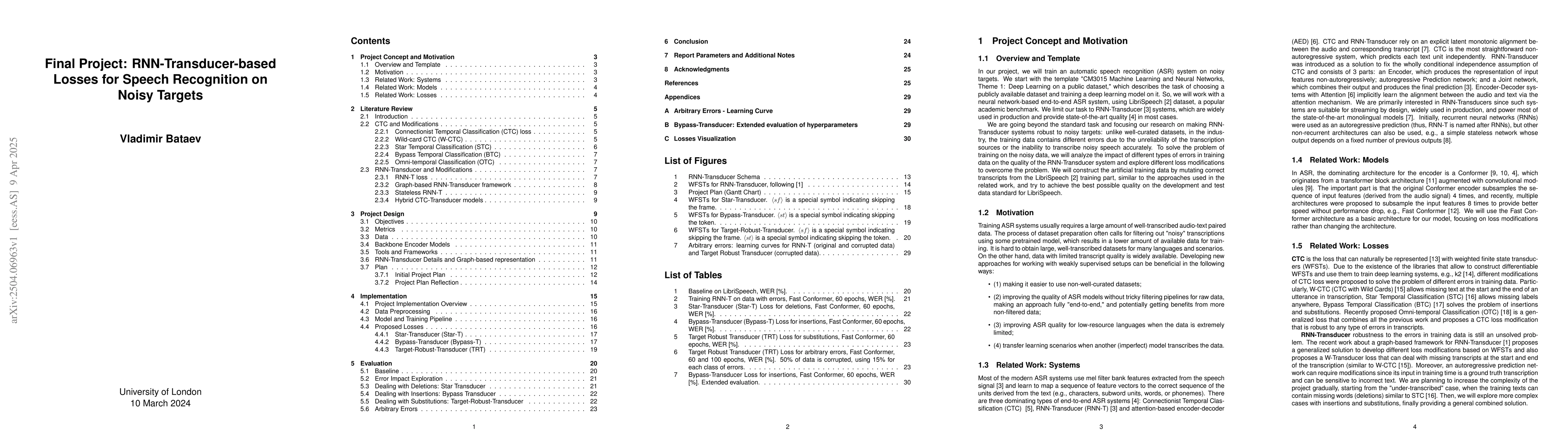 Thumbnail for RNN-Transducer-based Losses for Speech Recognition on Noisy Targets