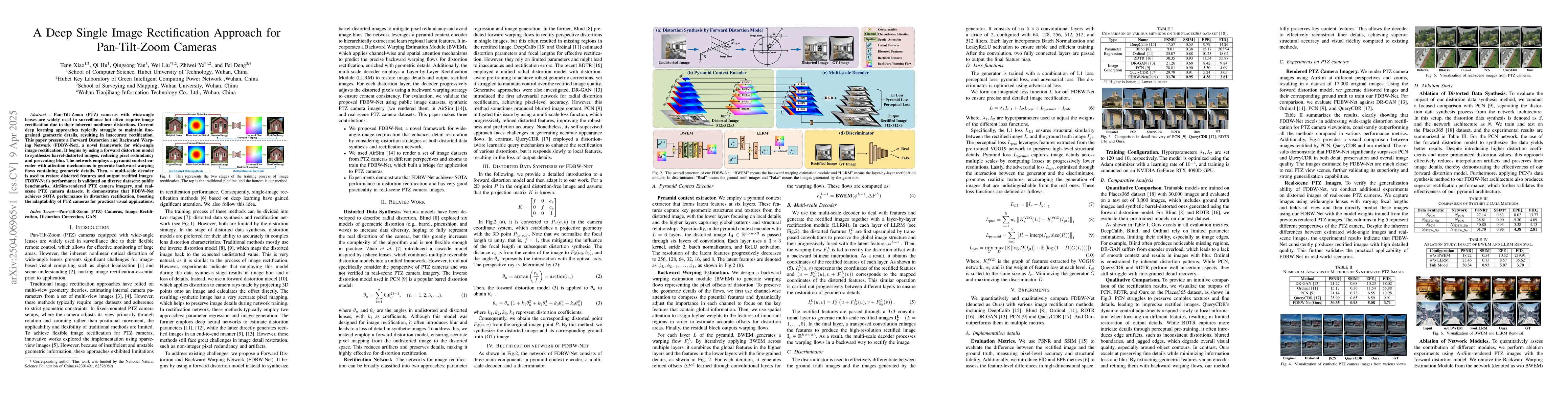 Thumbnail for A Deep Single Image Rectification Approach for Pan-Tilt-Zoom Cameras