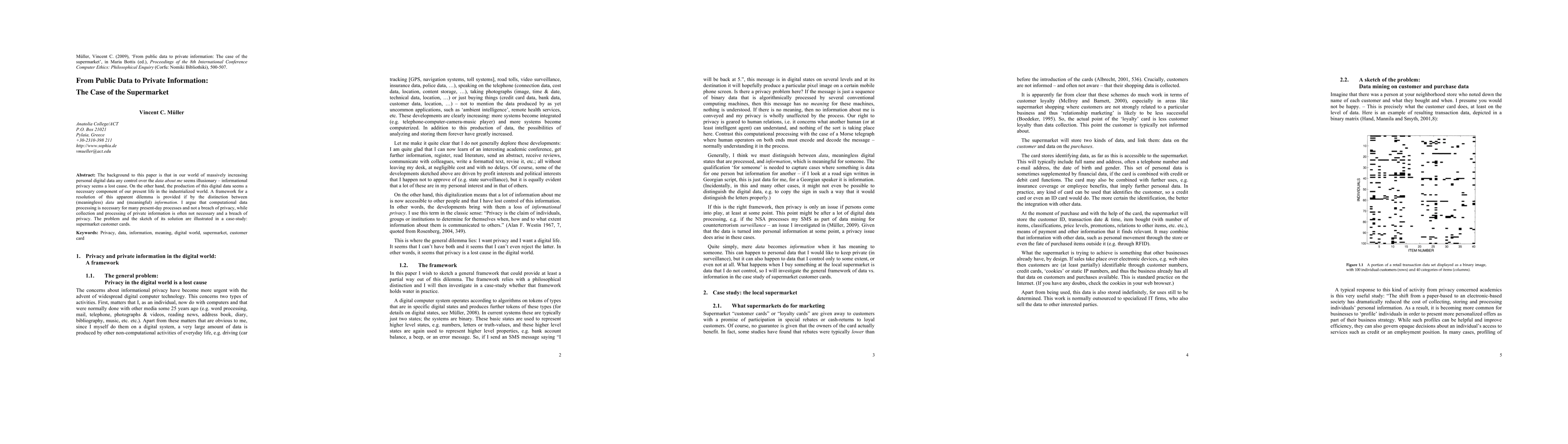 Thumbnail for From Public Data to Private Information: The Case of the Supermarket