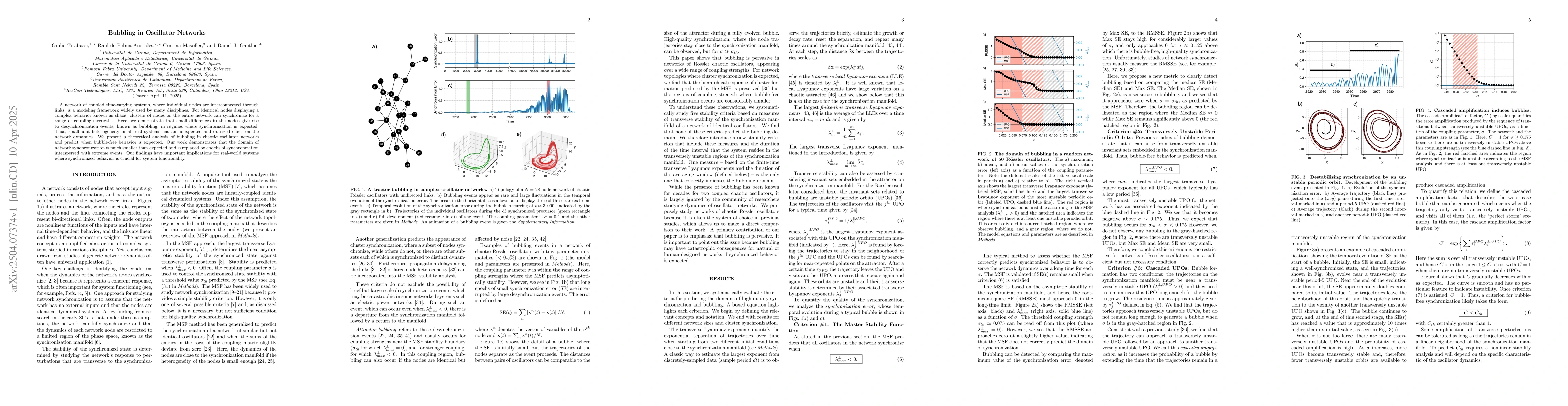 Thumbnail for Bubbling in Oscillator Networks