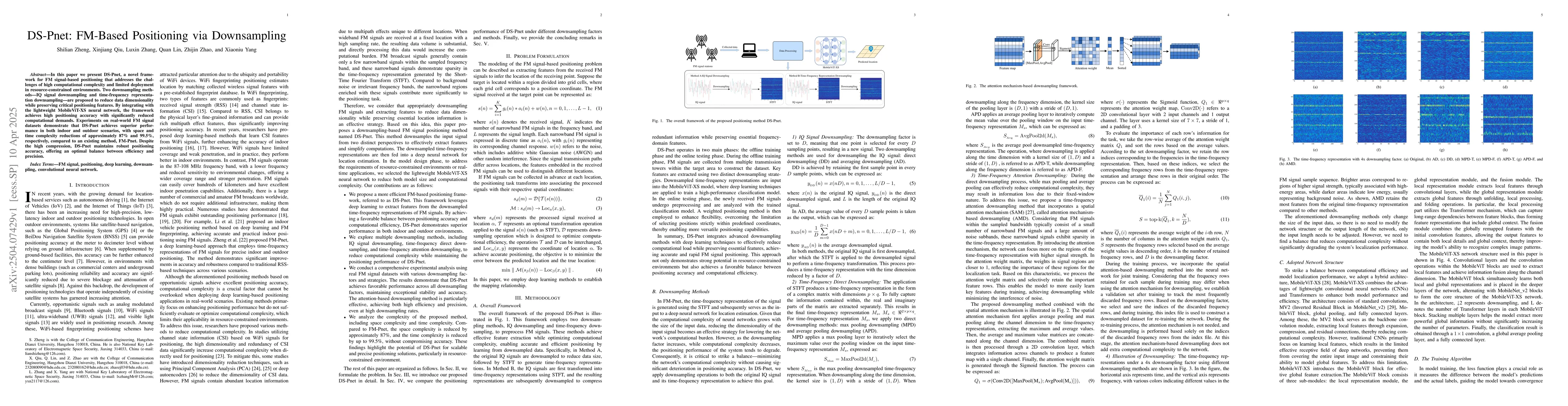 Thumbnail for DS-Pnet: FM-Based Positioning via Downsampling