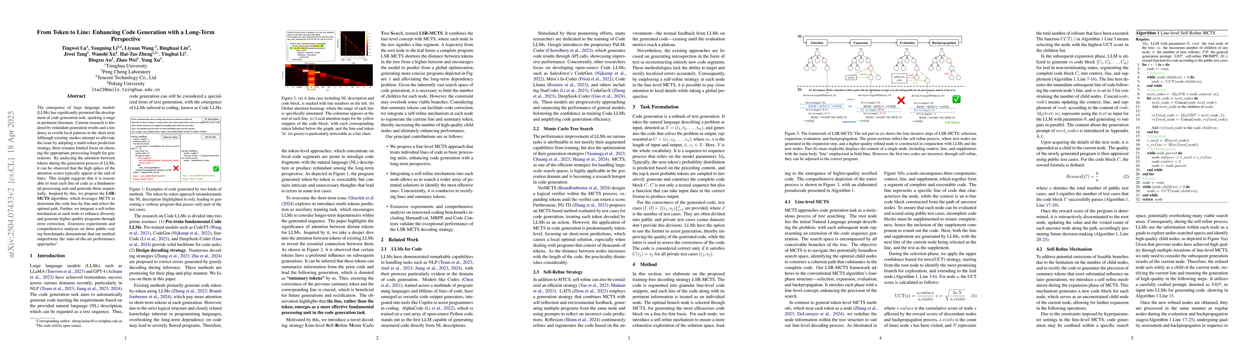 Thumbnail for From Token to Line: Enhancing Code Generation with a Long-Term
  Perspective