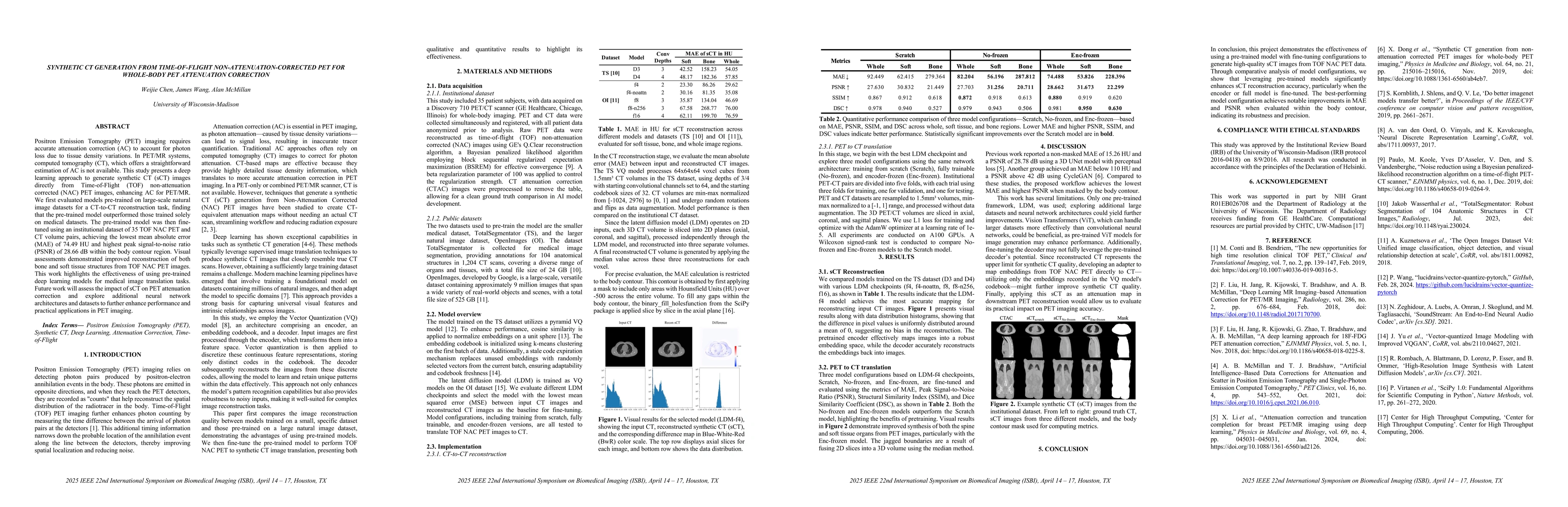 Thumbnail for Synthetic CT Generation from Time-of-Flight Non-Attenutaion-Corrected
  PET for Whole-Body PET Attenuation Correction