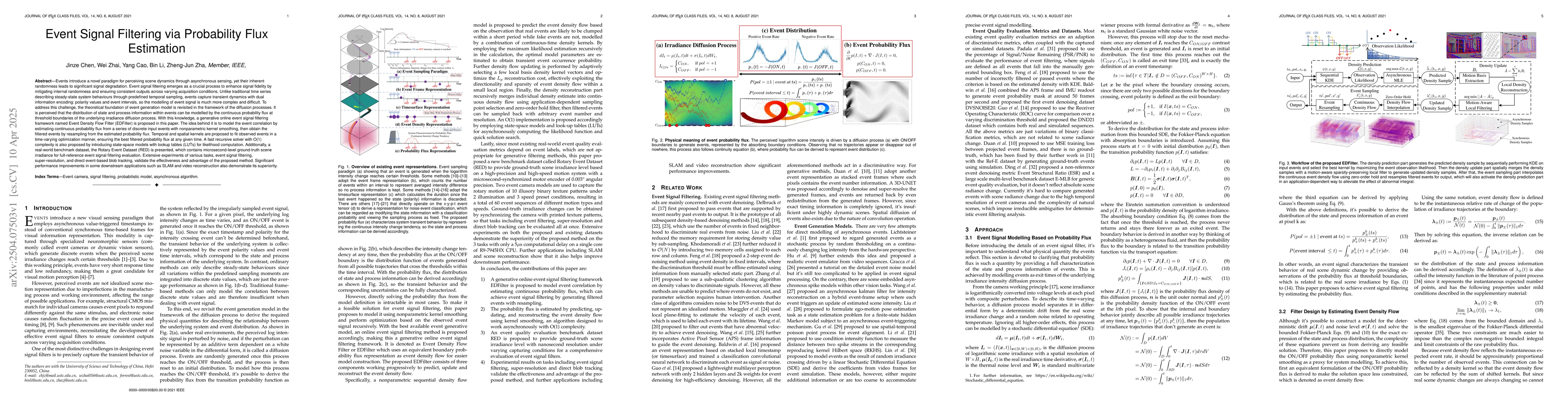 Thumbnail for Event Signal Filtering via Probability Flux Estimation