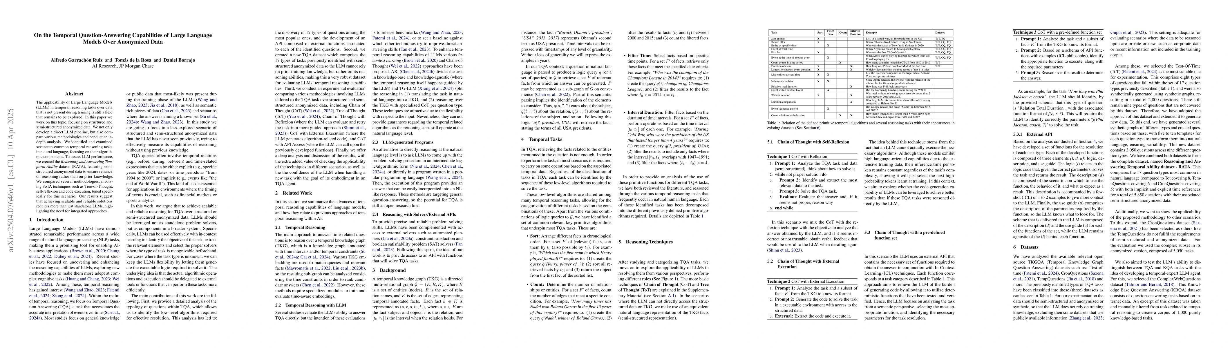 Thumbnail for On the Temporal Question-Answering Capabilities of Large Language Models
  Over Anonymized Data
