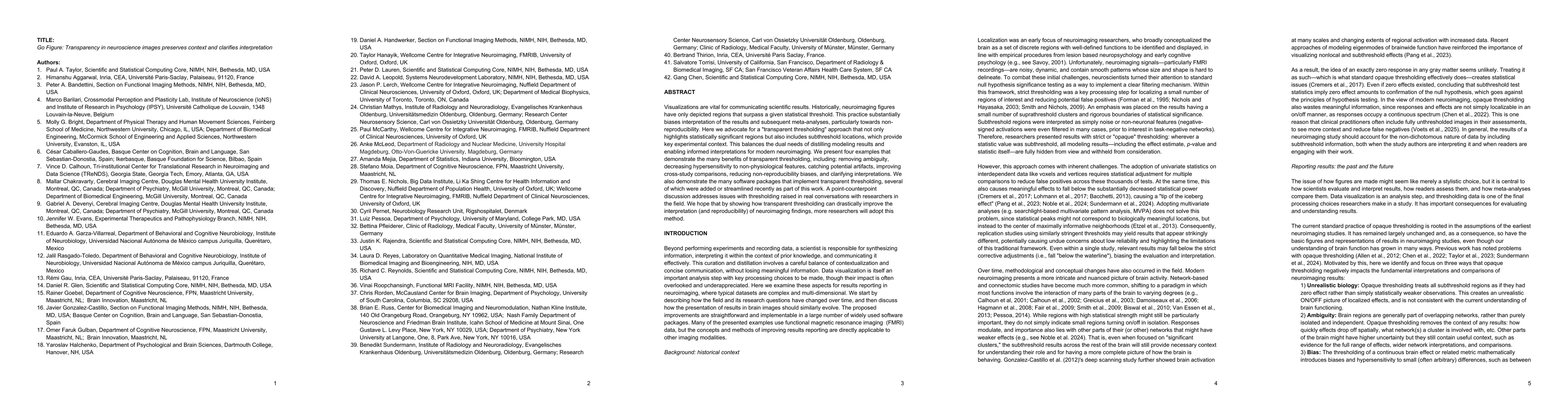 Thumbnail for Go Figure: Transparency in neuroscience images preserves context and
  clarifies interpretation