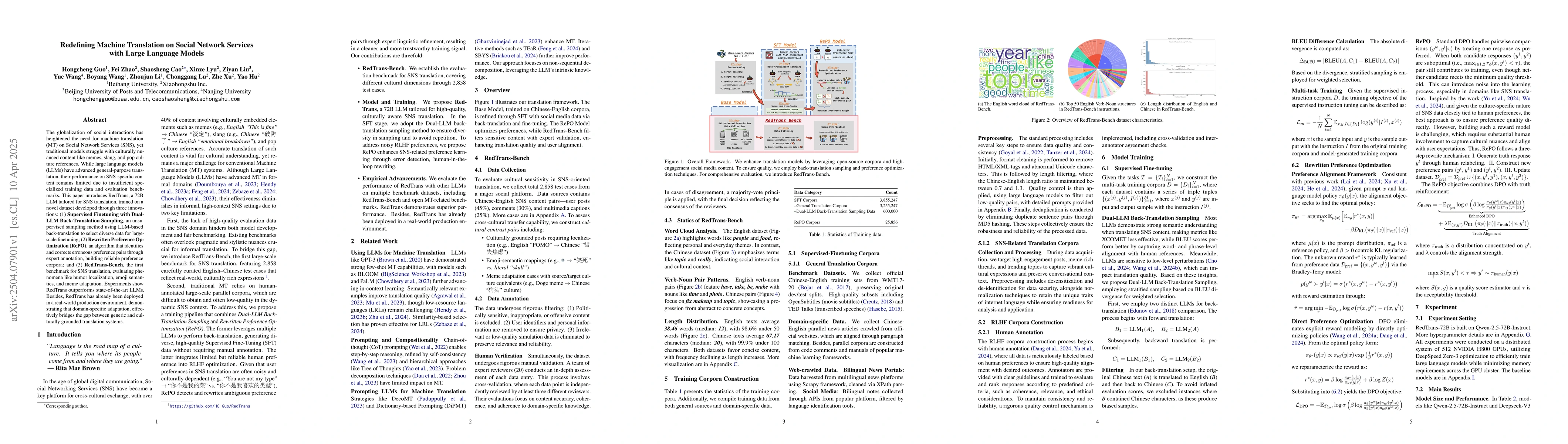 Thumbnail for Redefining Machine Translation on Social Network Services with Large
  Language Models