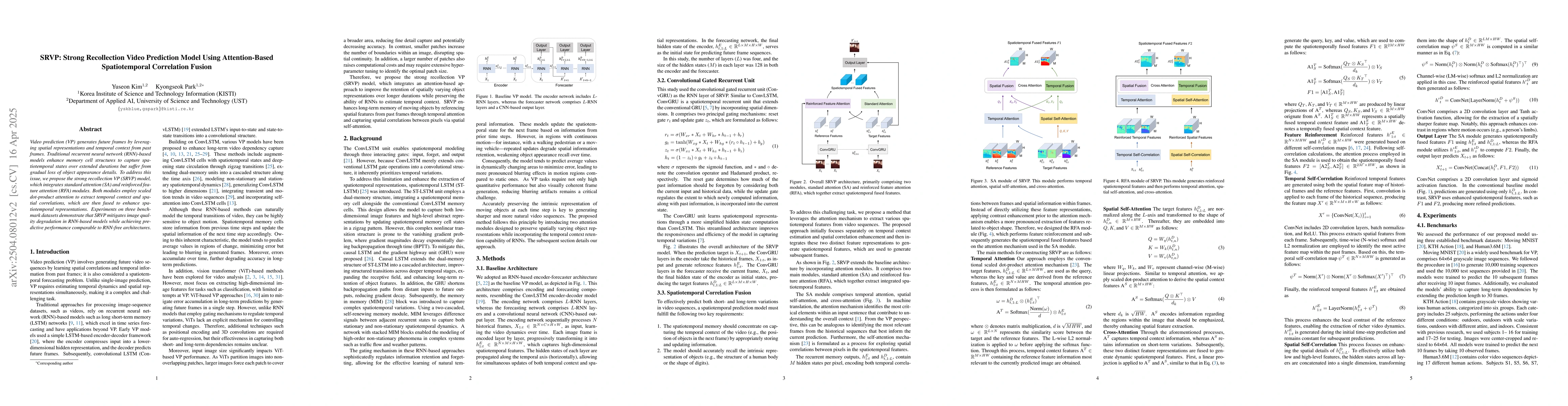 Thumbnail for SRVP: Strong Recollection Video Prediction Model Using Attention-Based
  Spatiotemporal Correlation Fusion