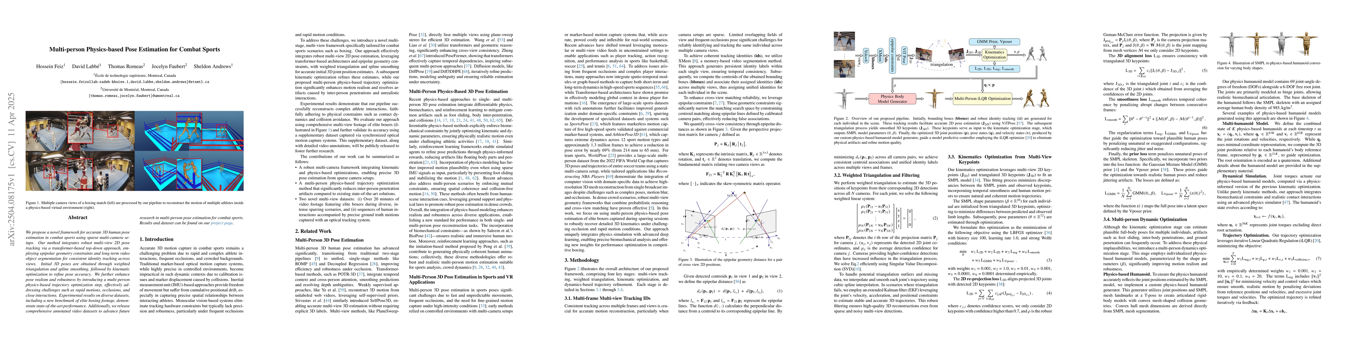 Thumbnail for Multi-person Physics-based Pose Estimation for Combat Sports