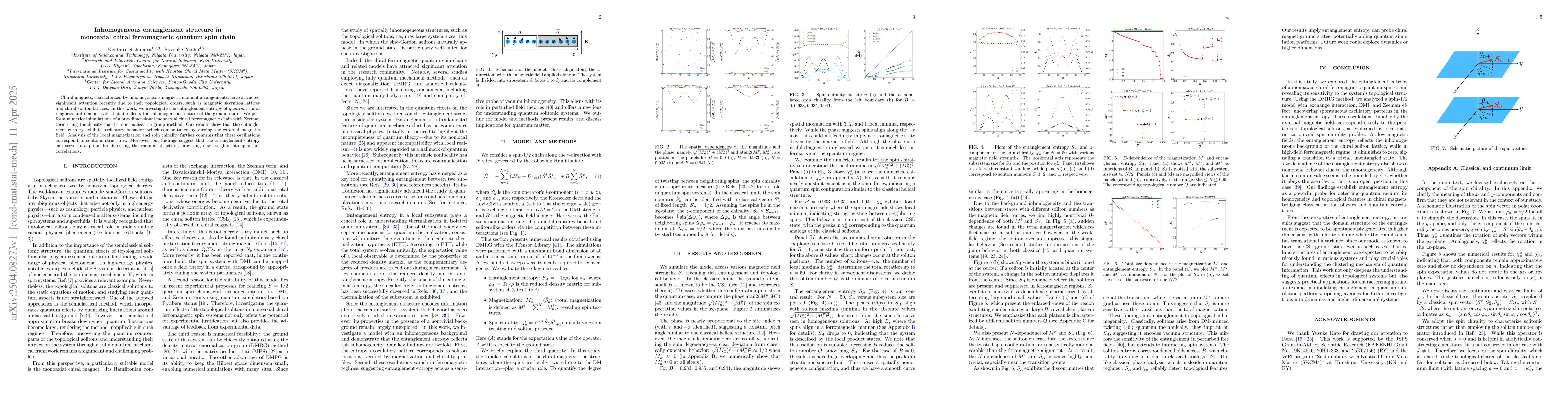 Thumbnail for Inhomogeneous entanglement structure in monoaxial chiral ferromagnetic
  quantum spin chain