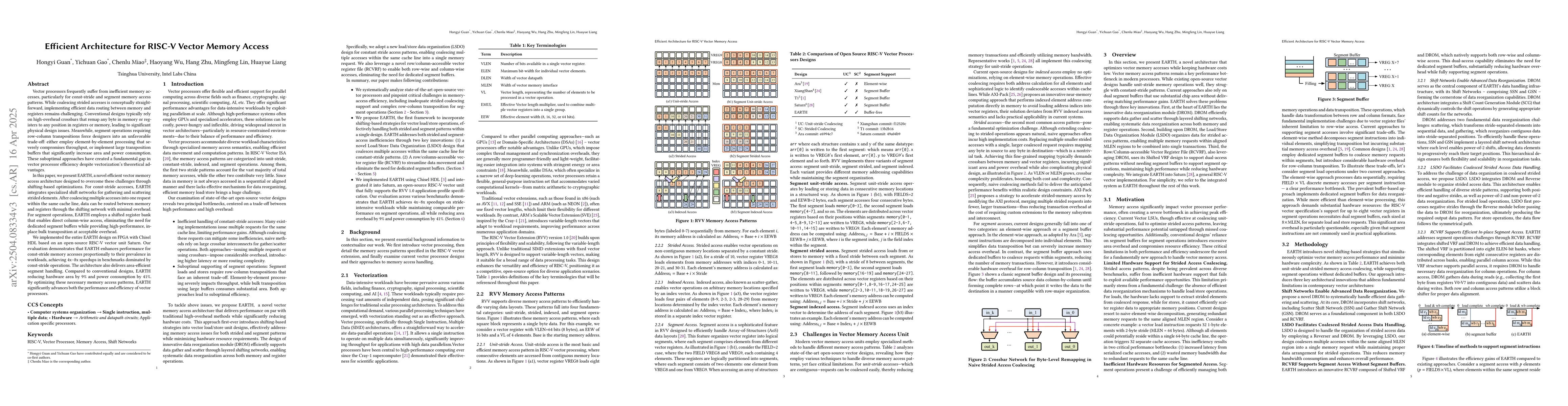 Thumbnail for Efficient Architecture for RISC-V Vector Memory Access