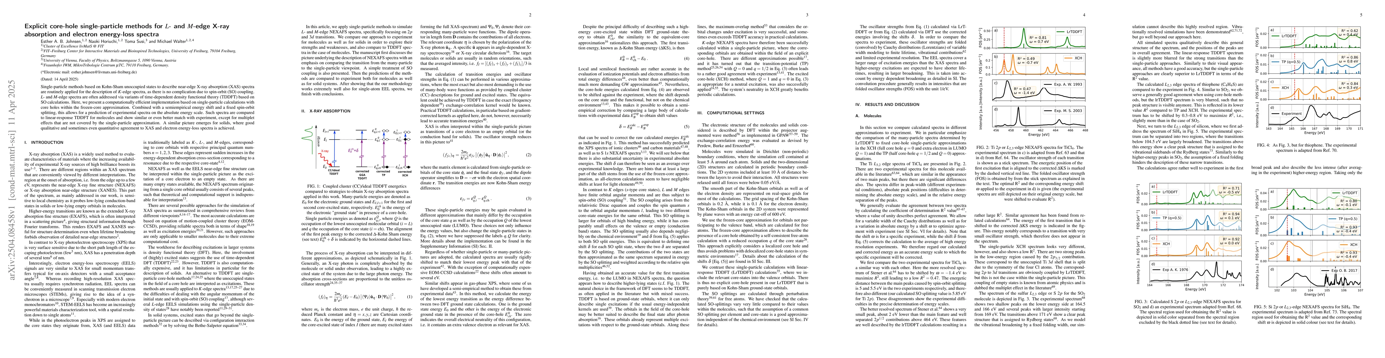 Thumbnail for Explicit core-hole single-particle methods for L- and M- edge X-ray
  absorption and electron energy-loss spectra