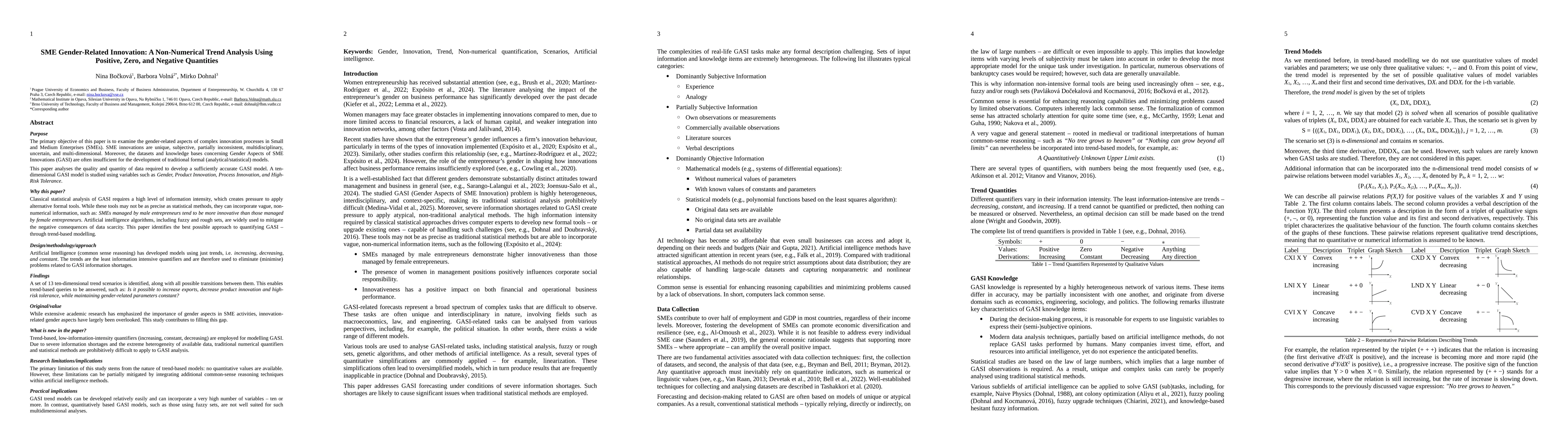 Thumbnail for SME Gender-Related Innovation: A Non-Numerical Trend Analysis Using
  Positive, Zero, and Negative Quantities