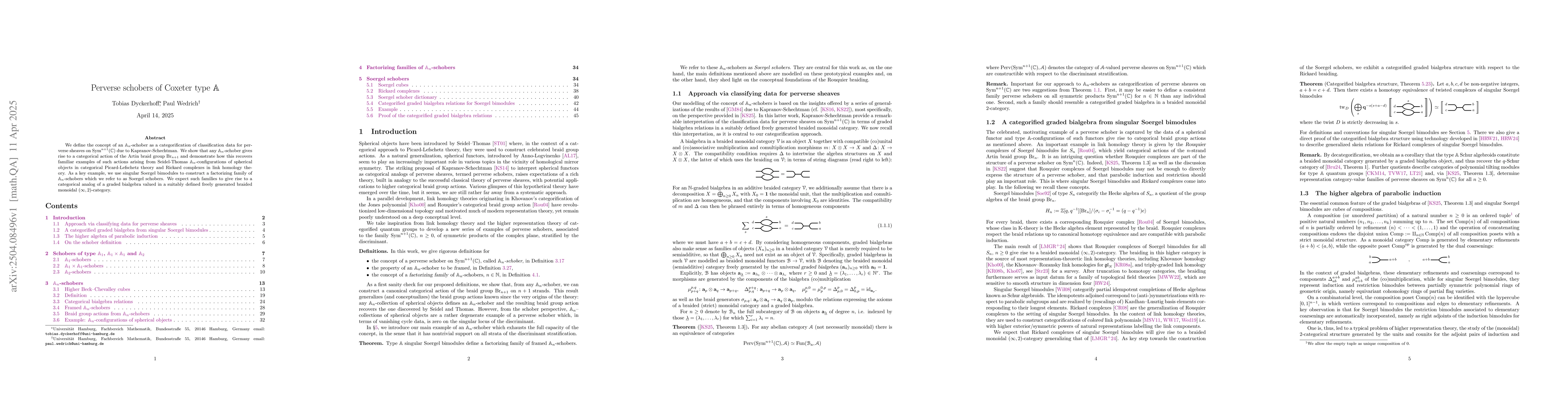 Thumbnail for Perverse schobers of Coxeter type $\mathbb{A}$