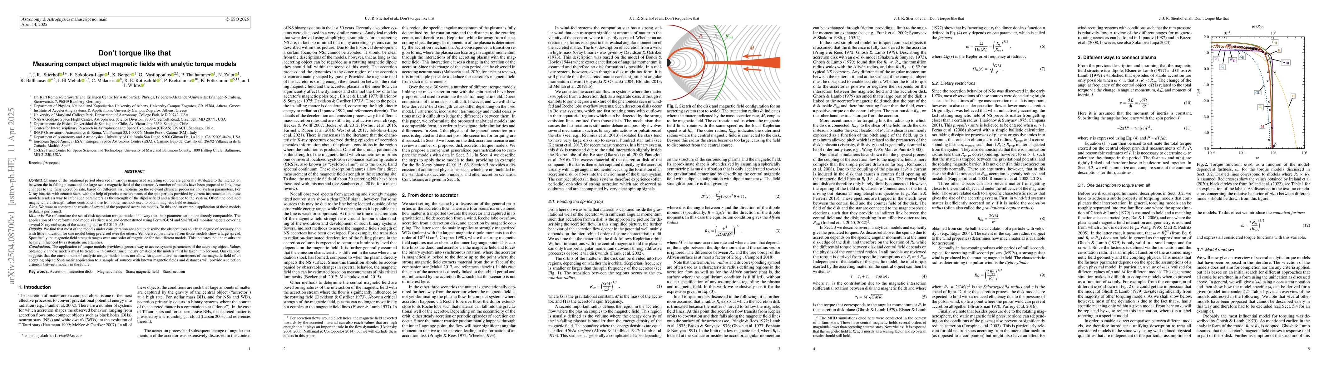 Thumbnail for Don't torque like that. Measuring compact object magnetic fields with
  analytic torque models