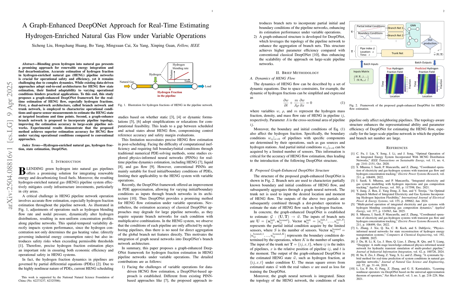 Thumbnail for A Graph-Enhanced DeepONet Approach for Real-Time Estimating
  Hydrogen-Enriched Natural Gas Flow under Variable Operations