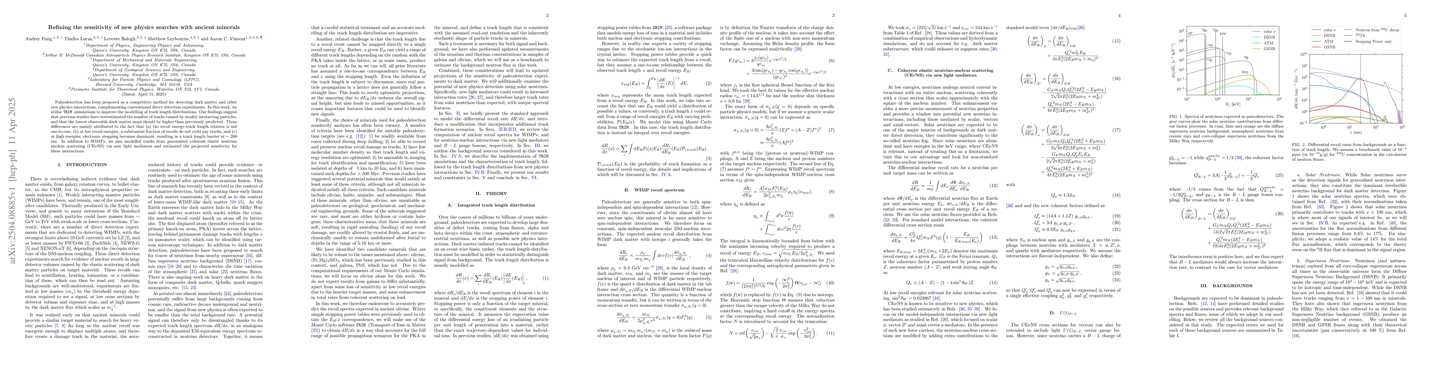 Thumbnail for Refining the sensitivity of new physics searches with ancient minerals
