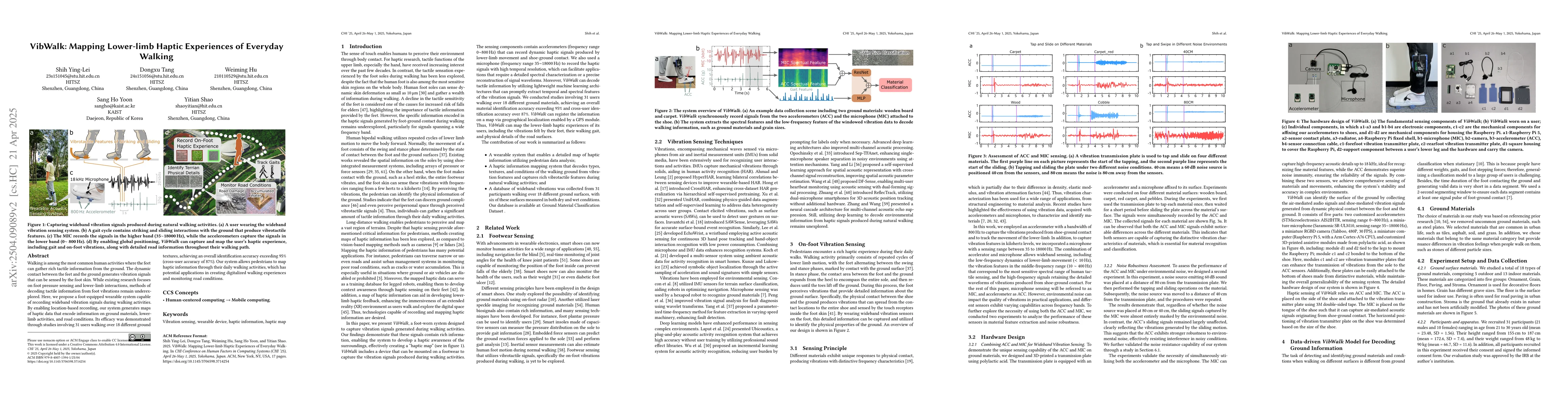 Thumbnail for VibWalk: Mapping Lower-limb Haptic Experiences of Everyday Walking