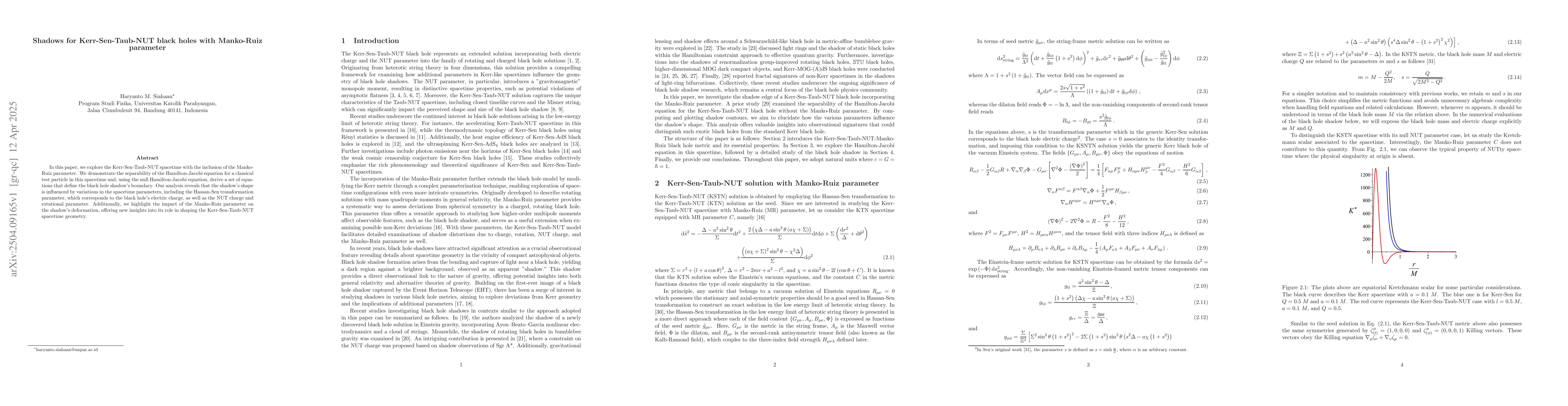Thumbnail for Shadows for Kerr-Sen-Taub-NUT black holes with Manko-Ruiz parameter