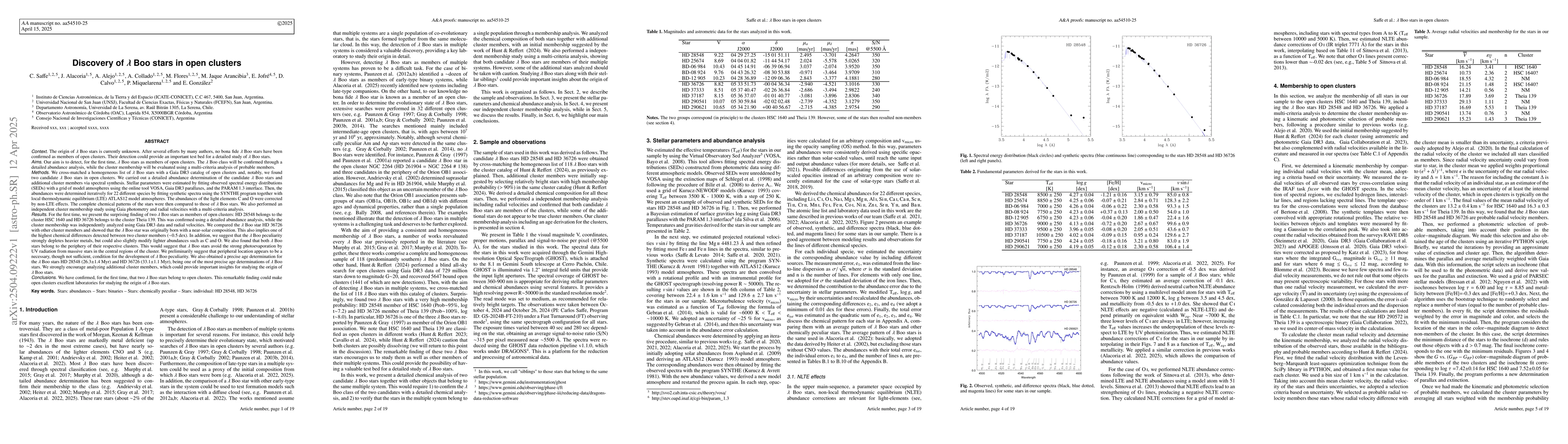 Thumbnail for Discovery of lambda Boo stars in open clusters