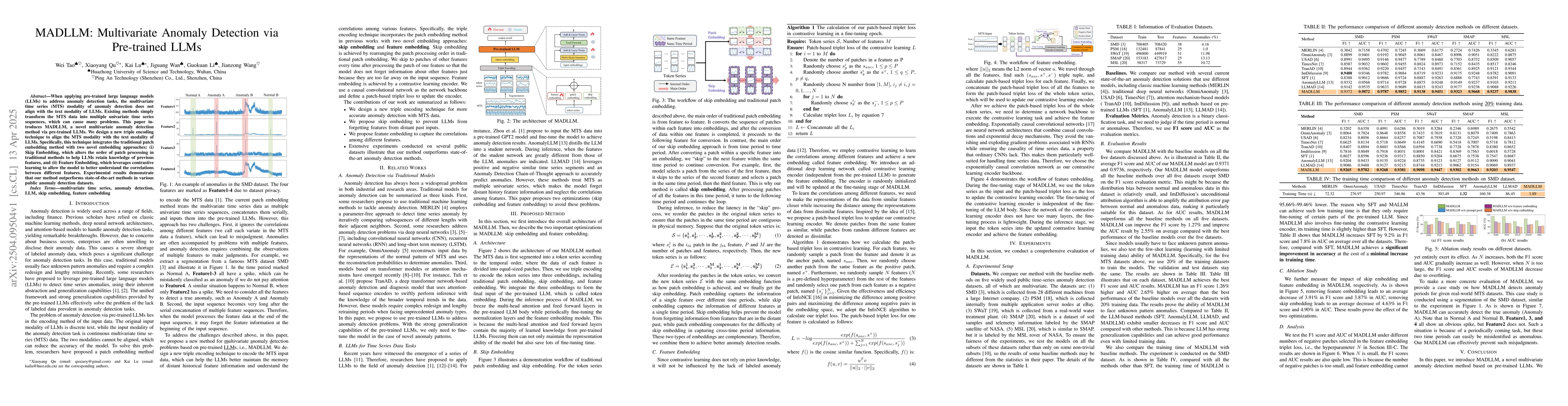 Thumbnail for MADLLM: Multivariate Anomaly Detection via Pre-trained LLMs