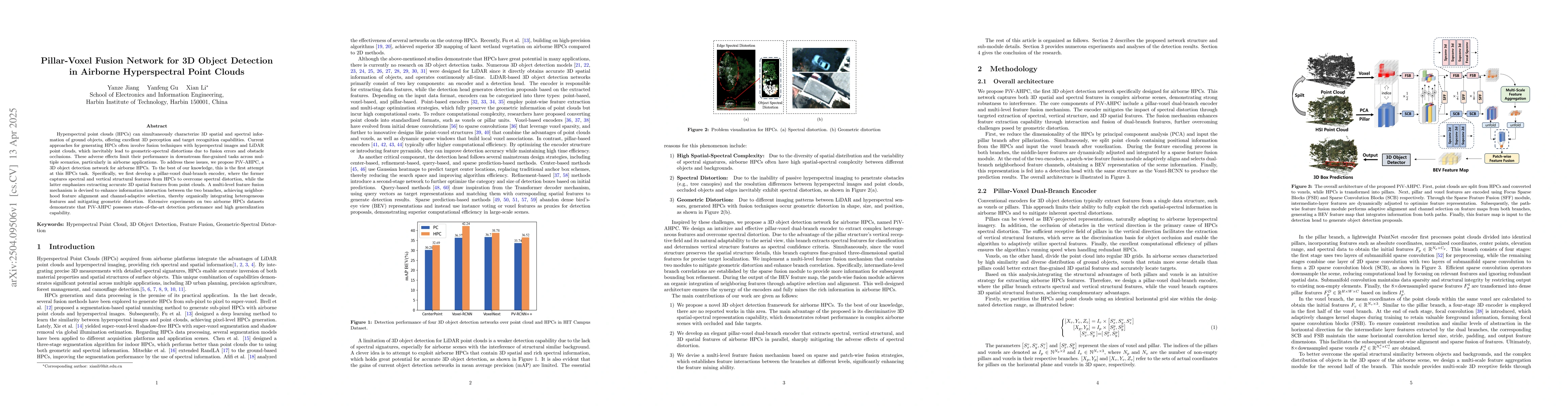 Thumbnail for Pillar-Voxel Fusion Network for 3D Object Detection in Airborne
  Hyperspectral Point Clouds