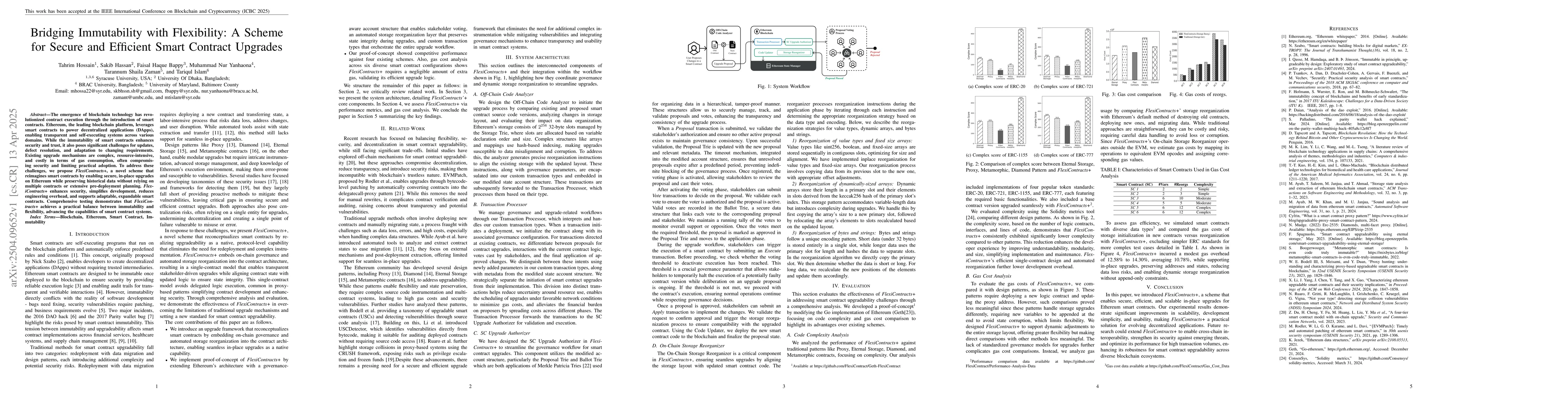 Thumbnail for Bridging Immutability with Flexibility: A Scheme for Secure and
  Efficient Smart Contract Upgrades