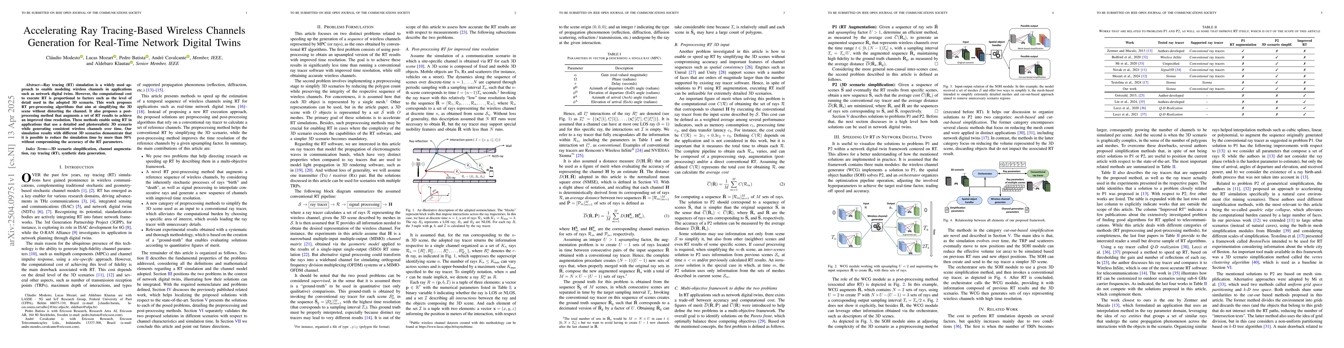 Thumbnail for Accelerating Ray Tracing-Based Wireless Channels Generation for
  Real-Time Network Digital Twins