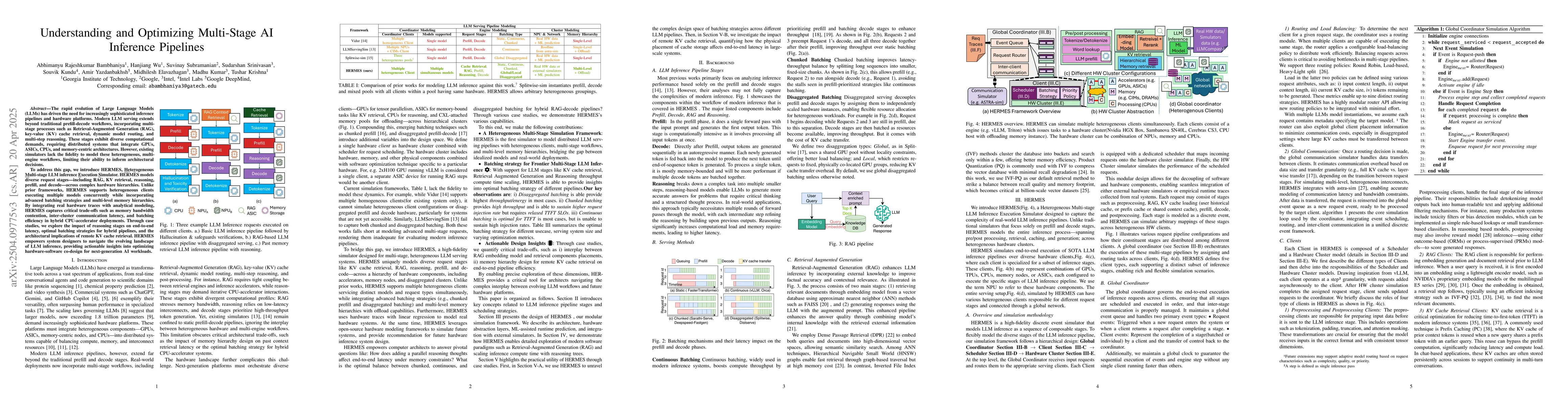 Thumbnail for Understanding and Optimizing Multi-Stage AI Inference Pipelines