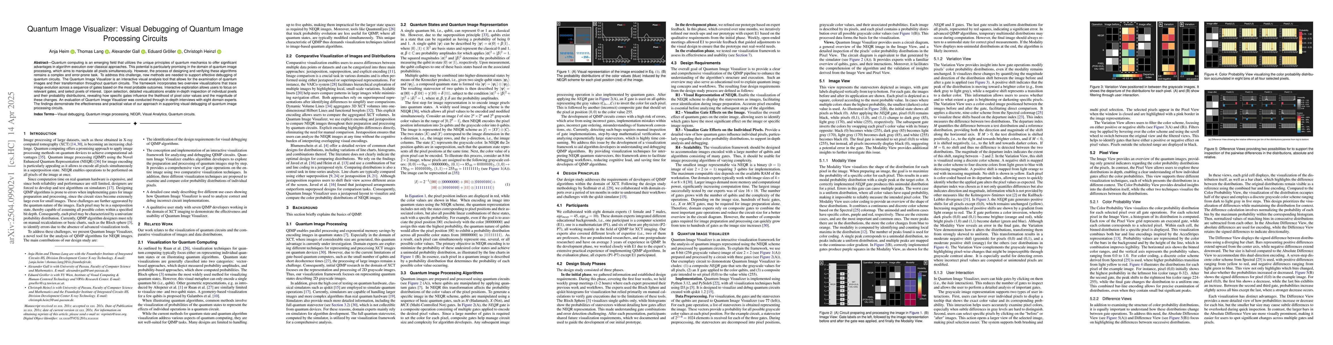Thumbnail for Quantum Image Visualizer: Visual Debugging of Quantum Image Processing
  Circuits