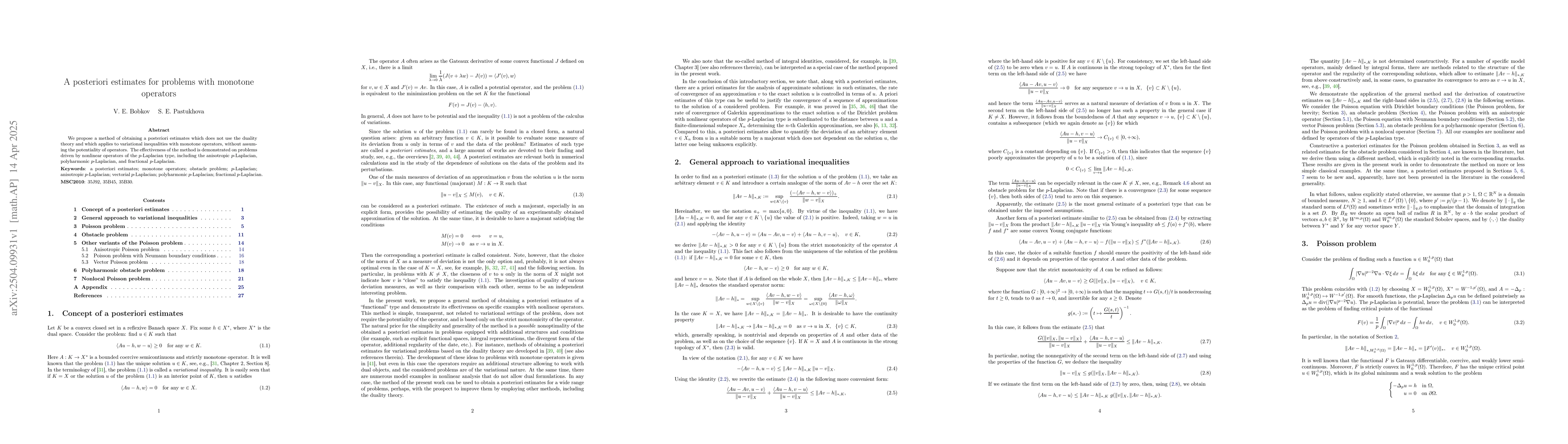 Thumbnail for A posteriori estimates for problems with monotone operators