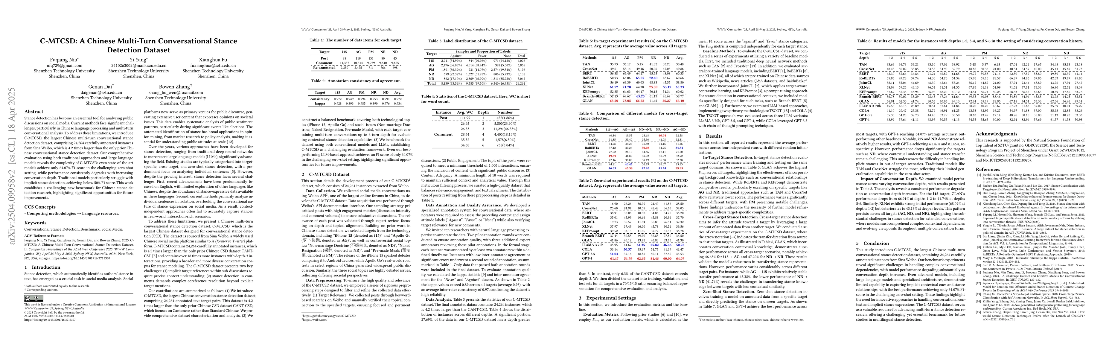 Thumbnail for C-MTCSD: A Chinese Multi-Turn Conversational Stance Detection Dataset