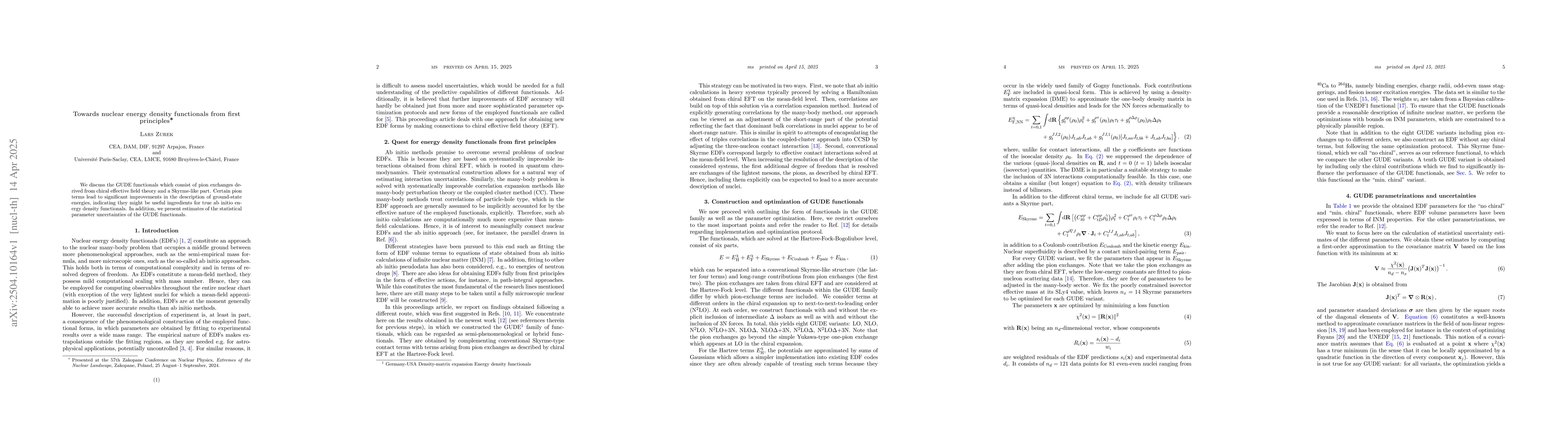 Thumbnail for Towards nuclear energy density functionals from first principles
