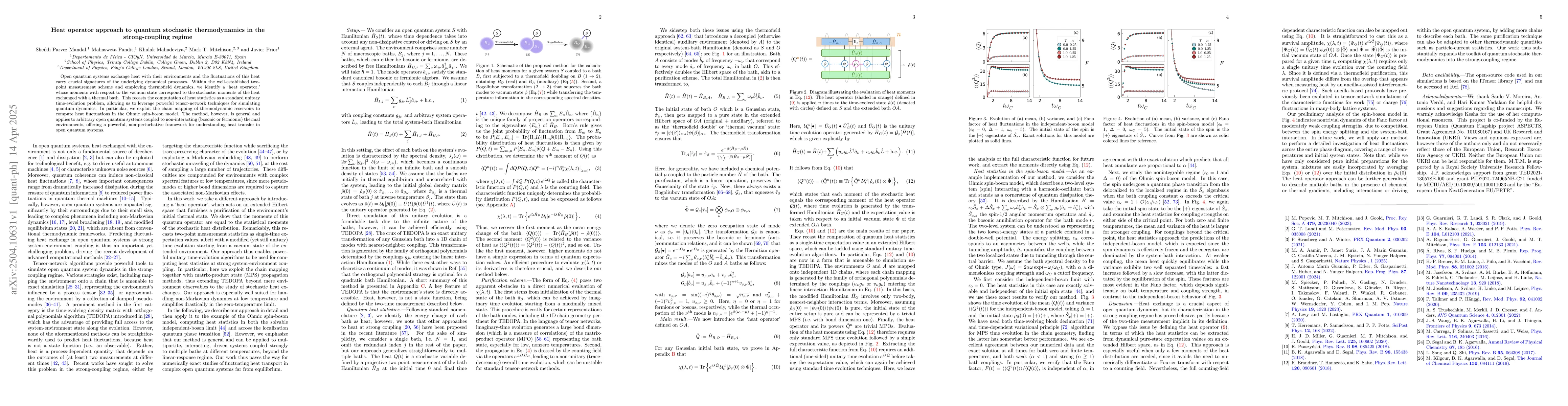 Thumbnail for Heat operator approach to quantum stochastic thermodynamics in the
  strong-coupling regime