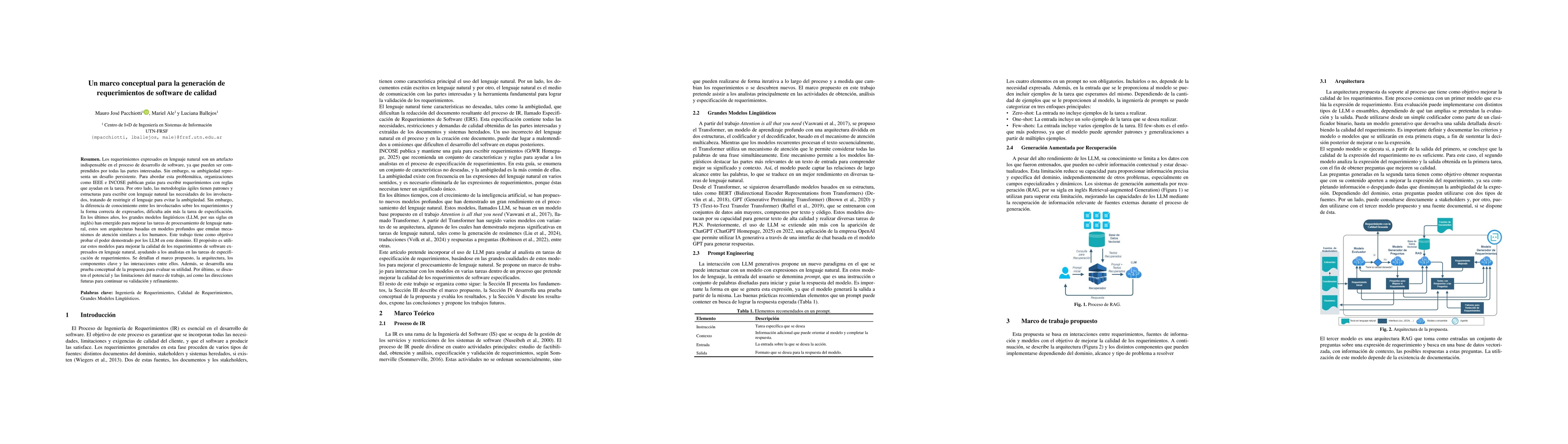 Thumbnail for Un marco conceptual para la generación de requerimientos de software
  de calidad