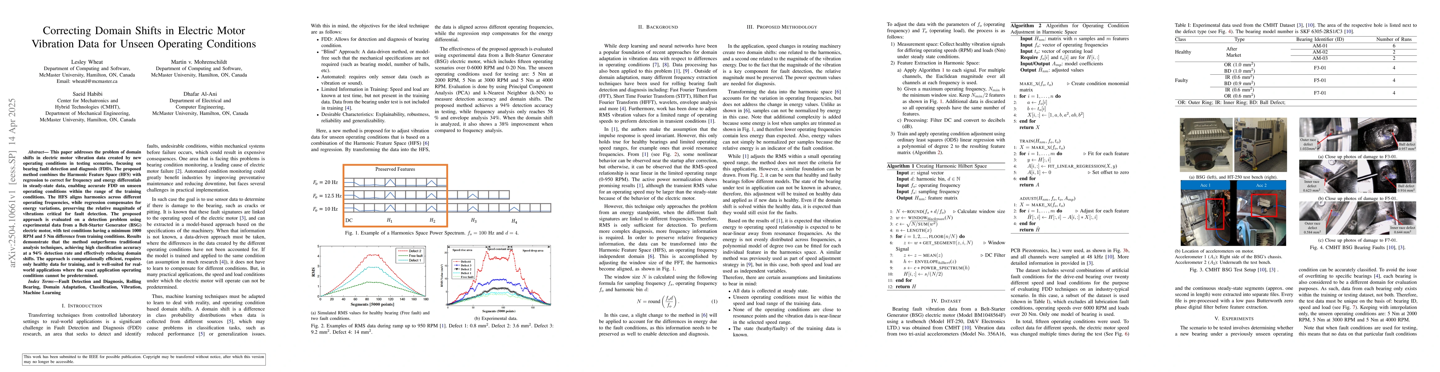 Thumbnail for Correcting Domain Shifts in Electric Motor Vibration Data for Unseen
  Operating Conditions
