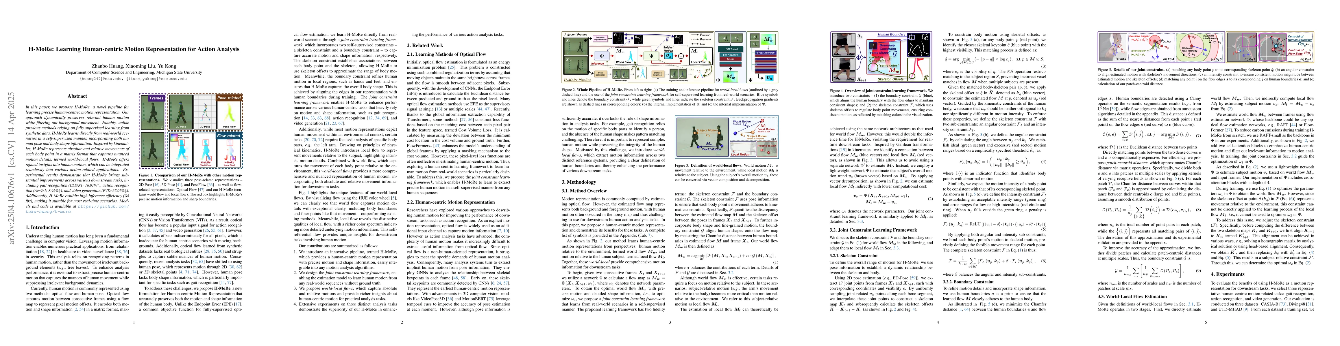Thumbnail for H-MoRe: Learning Human-centric Motion Representation for Action Analysis