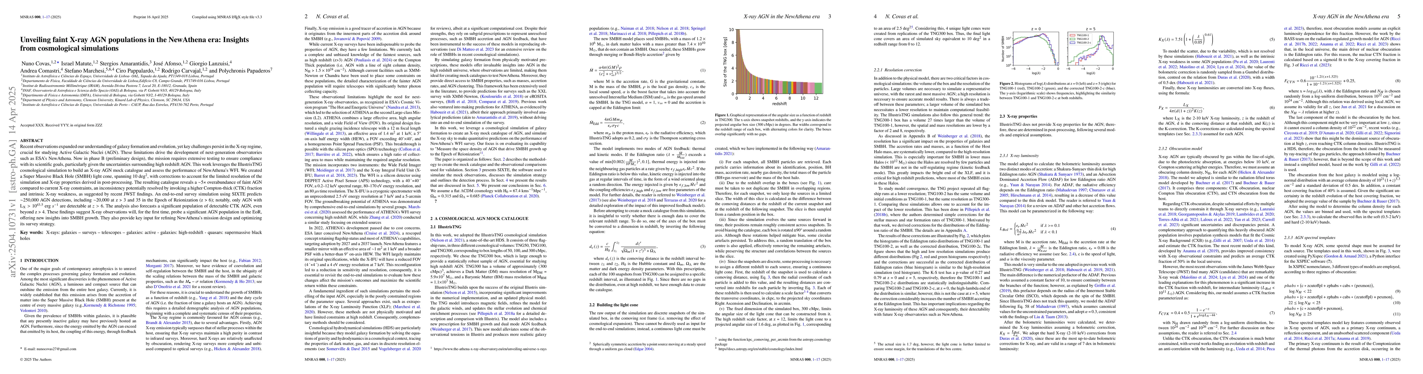 Thumbnail for Unveiling faint X-ray AGN populations in the NewAthena era: Insights
  from cosmological simulations