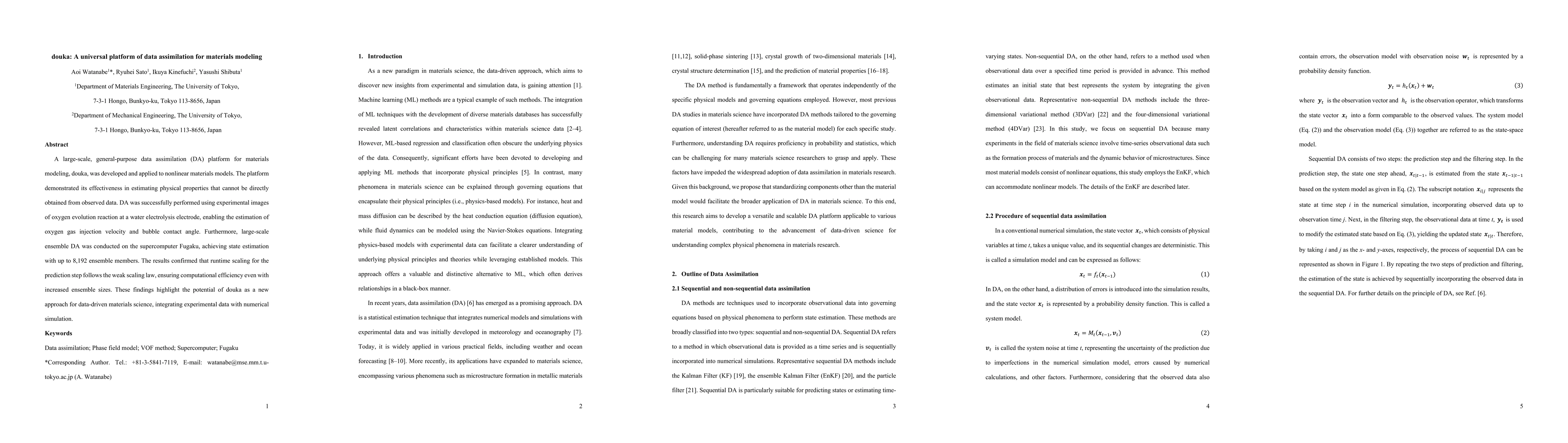 Thumbnail for douka: A universal platform of data assimilation for materials modeling