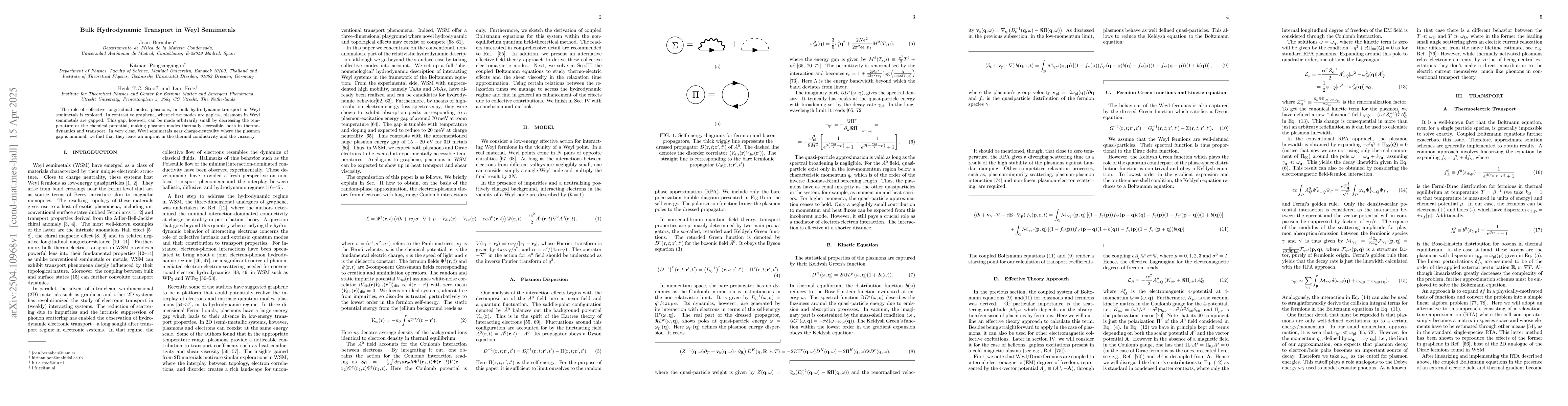 Thumbnail for Bulk Hydrodynamic Transport in Weyl Semimetals
