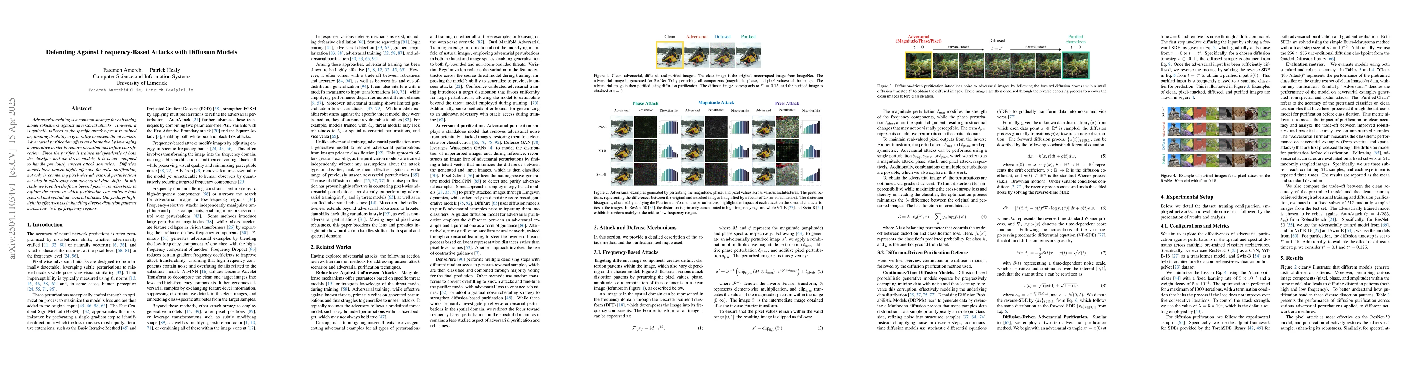 Thumbnail for Defending Against Frequency-Based Attacks with Diffusion Models