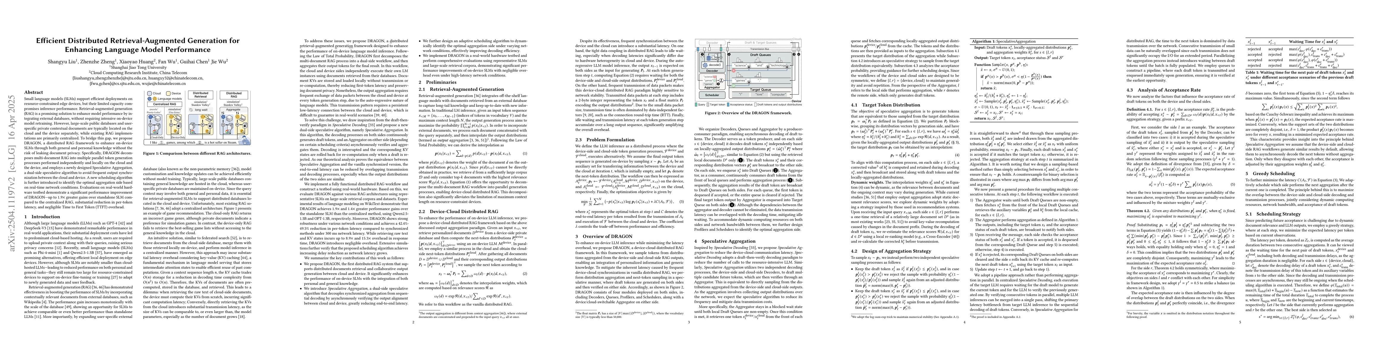 Thumbnail for Efficient Distributed Retrieval-Augmented Generation for Enhancing
  Language Model Performance
