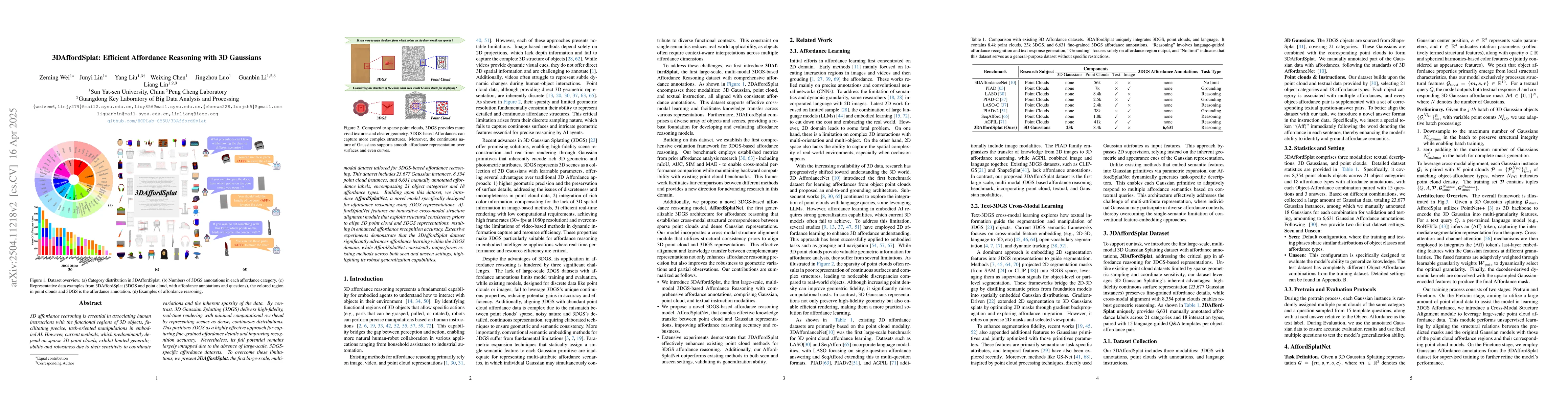 Thumbnail for 3DAffordSplat: Efficient Affordance Reasoning with 3D Gaussians