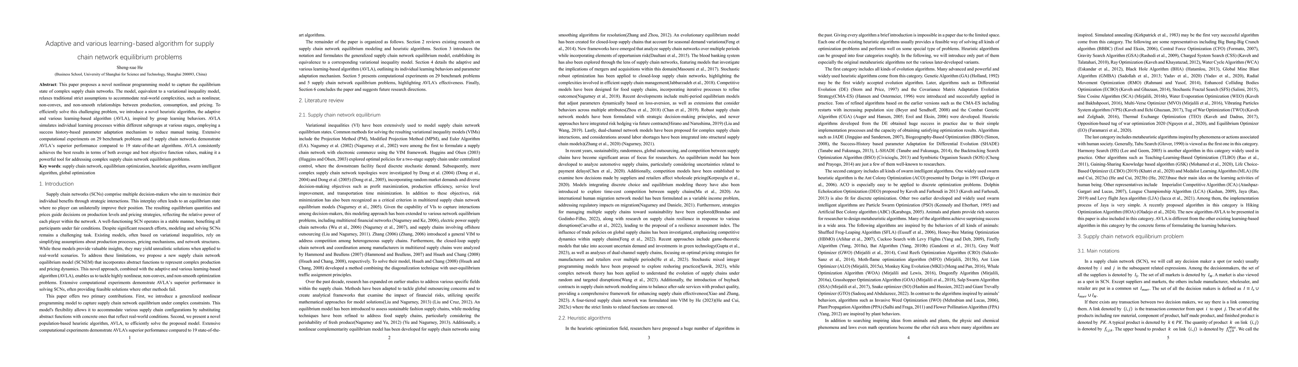 Thumbnail for Adaptive and various learning-based algorithm for supply chain network
  equilibrium problems