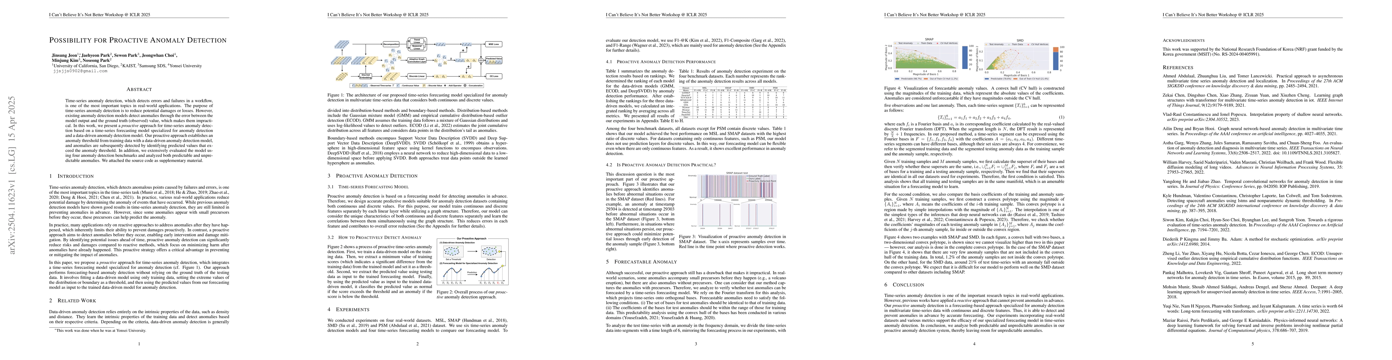 Thumbnail for Possibility for Proactive Anomaly Detection